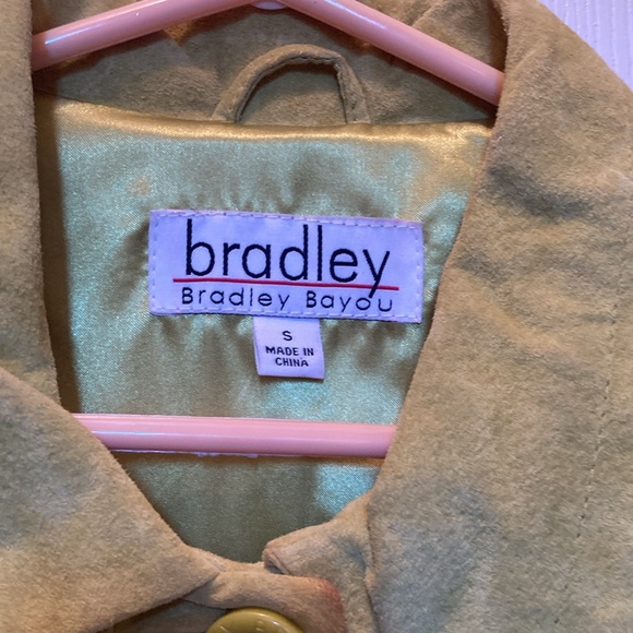 Vintage Green Suede Jacket - Picture 2 of 8